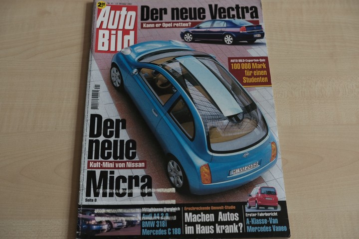 Deckblatt Auto Bild (41/2001)